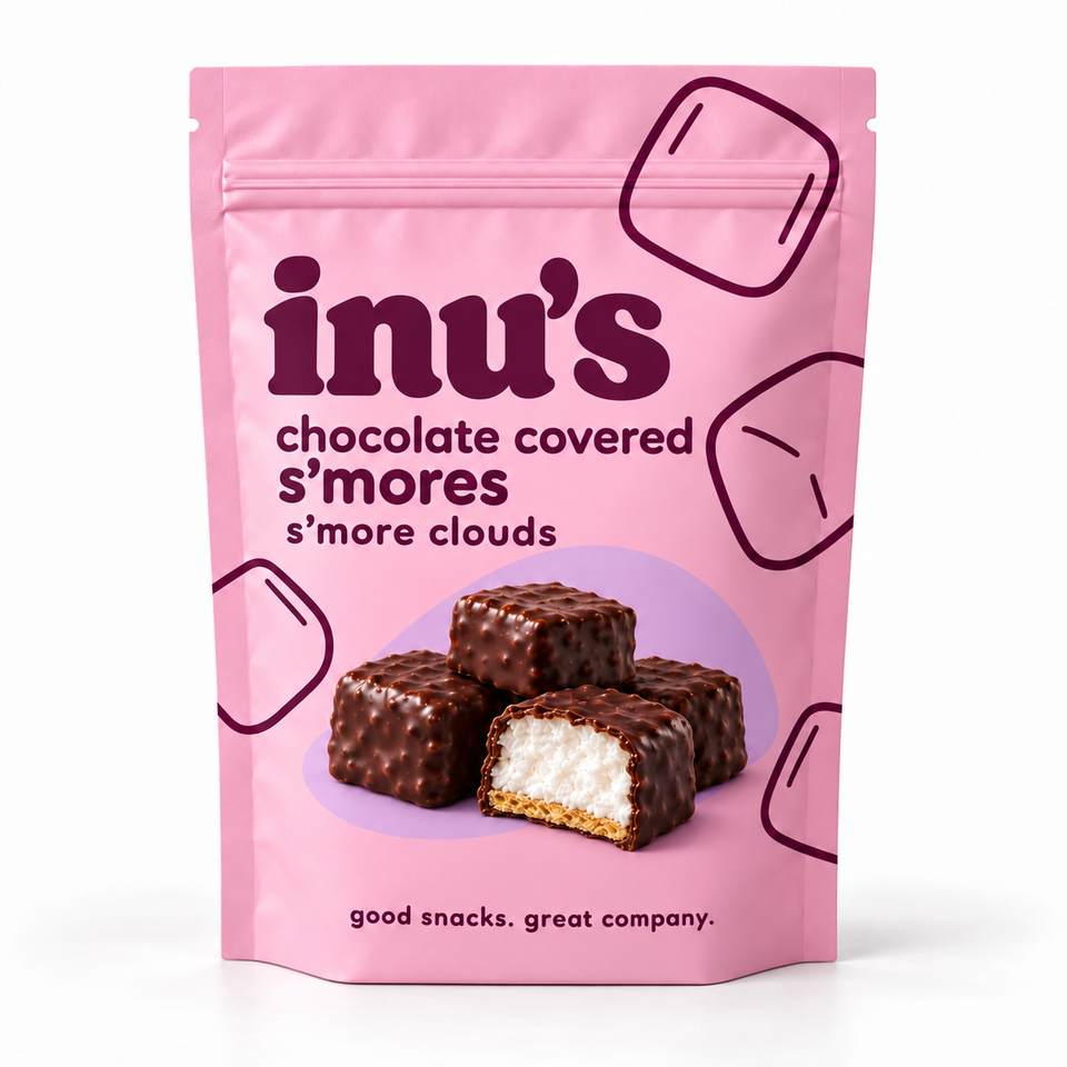 S’more Clouds — Chocolate-covered S’mores